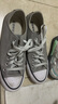 匡威（Converse）官方 All Star春上新男女運(yùn)動(dòng)低幫帆布鞋云霧灰灰色A06565C A06565C 37 曬單實(shí)拍圖