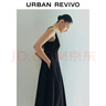 UR2025夏季新款女時尚休閑氣質百搭方領吊帶連衣裙UWM750054 曬單實拍圖