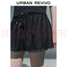 UR2025夏季新款女裝復(fù)古學(xué)院拼接腰頭牛仔半裙UYU850065 曬單實(shí)拍圖