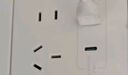 公牛（BULL）開關(guān)插座 G12系列三孔16A插座空調(diào)插座86型面板 G12Z104S 象牙白  曬單實拍圖