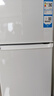 海爾（Haier）123升小冰箱冰箱雙開門二級能效節(jié)能省電黑金凈化保鮮租房家用冰箱宿舍迷你BCD-123GHTMZ0WV 曬單實拍圖