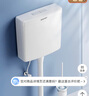 歐諾莎（Olsa） 廁所家用衛(wèi)生間馬桶沖水箱蹲便器水箱靜音節(jié)能雙控大沖力套裝 大沖力水箱+安裝包 曬單實拍圖