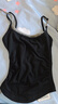 ARISEISM美式復古辣妹設計感掛脖吊帶背心女2025夏季新款 黑色 S 曬單實(shí)拍圖