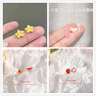 梅派套裝組合兒童可愛星星耳釘耳夾無洞女學(xué)生韓版磁鐵耳吸SN3764SN33 星星笑臉/庫米/貝兒/大耳朵狗 磁鐵耳吸的（無耳洞） 曬單實(shí)拍圖