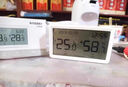 得力溫度計家用室內(nèi)高精準(zhǔn)度溫濕度計嬰兒房電子數(shù)顯壁掛式溫度表 【時尚大屏高精度】可掛可立+送電池 曬單實(shí)拍圖