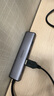 綠聯(lián)USB3.0轉千兆網(wǎng)口Type-C擴展塢分線器網(wǎng)線轉接頭拓展塢RJ45有線網(wǎng)卡轉換器適用蘋果華為筆記本電腦 雙接頭【千兆網(wǎng)卡+3口USB3.0】 曬單實拍圖