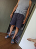 【純棉寬松】2025夏季薄款五分褲男士休閑短褲大碼直筒工裝秋季 513深灰色 4XL 【170-190斤左右】 曬單實拍圖
