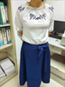 高個(gè)子棉麻長(zhǎng)裙子連衣裙到腳踝夏季新款復(fù)古純色寬松顯瘦洋氣亞麻裙中長(zhǎng)款 藍(lán)色 XL【建議135-150斤】 曬單實(shí)拍圖