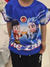 迪士尼（Disney）男童夏季套裝哪吒新款兒童短袖衣服洋氣寶寶網(wǎng)眼速干服兩件套夏裝 藍(lán)色兩件套 110 建議身高100左右 曬單實(shí)拍圖