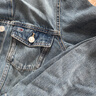 TOMMY JEANS25新款夏季女裝純棉復(fù)古鉚釘排扣翻領(lǐng)牛仔長裙連衣裙19924 曬單實拍圖