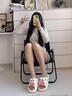 栢啟歆卡通拖鞋女夏可愛大眼仔軟底室內(nèi)居家用防臭防滑可外穿踩屎感涼拖 拖鞋【卡通大眼怪】 38-39 曬單實(shí)拍圖