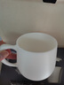 典躍羊脂玉白瓷茶杯高端辦公室個(gè)人老板杯帶過(guò)濾茶水分離泡茶杯送禮 羊脂玉瓷納福辦公杯 曬單實(shí)拍圖