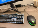 羅技（Logitech） K845 機械鍵盤有線游戲電競電腦辦公全尺寸發(fā)光 104鍵 鼠標(biāo)鍵盤套裝黑神話悟空 K845（茶軸）+G102 曬單實拍圖