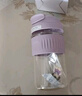 卡羅特玻璃杯女咖啡杯高硼硅耐高溫水杯高顏值吸管杯子便攜 絕絕紫500ml 曬單實拍圖