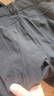 巍德（VAUDE）登山褲戶外商務(wù)休閑褲柔軟抗皺吸濕排汗防風(fēng)防潑水徒步軟殼褲男褲 VAUDE黑-VG2515701【耐磨直筒】 M 曬單實拍圖