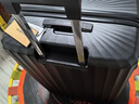 新秀麗（Samsonite）行李箱25英寸拉桿箱豎條紋大容量旅行箱包托運密碼箱黑色GU9 曬單實拍圖