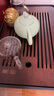 八千行茶盤(pán)托盤(pán)帶排水家用竹木小型茶臺(tái)一體式功夫干泡茶杯瀝水茶具配件 曬單實(shí)拍圖