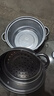【限時搶購】304不銹鋼蒸鍋湯鍋加厚煮面小奶鍋小煮鍋泡面輔食鍋 【秒殺】+蒸格 22cm 曬單實拍圖