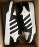 adidas ENTRAP休閑舒適運(yùn)動(dòng)板鞋少年感復(fù)古籃球鞋男女阿迪達(dá)斯   白色/黑色   40.5 曬單實(shí)拍圖