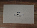 蔻馳（COACH）男士皮帶真皮3.8cm寬版商務(wù)黑色印花腰帶字母針扣 黑色印花槍色馬車(chē)扣+槍色C扣 120cm 曬單實(shí)拍圖