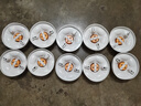 國際電工E27通用螺口燈座加厚LED圓形方形陶瓷膠木內膽懸吊式螺旋扭燈頭 圓形加厚【膠木內膽】10只 曬單實拍圖