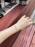 Cindy Kelly輕奢小眾精致女生銀手鏈百搭高級(jí)走心生日七夕情人節(jié)禮物送女友 S925「小王子的玫瑰」手鏈【送老婆女友實(shí)用高檔】 曬單實(shí)拍圖