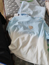 優(yōu)優(yōu)1點(diǎn)（Yoyo one）工裝褲女童夏季套裝2025新款兒童短袖運(yùn)動(dòng)服潮酷夏裝大童夏天衣服 18908漸變藍(lán)15029藍(lán)色 160 160cm 曬單實(shí)拍圖