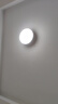 美的（Midea）風(fēng)扇燈餐廳吊扇燈led臥室燈隱形扇葉遙控三防燈具熟睡風(fēng)包安裝 曬單實(shí)拍圖
