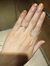 周生生 Pt950鉑金戒指一路同行白金對(duì)戒情侶求婚結(jié)婚32116R定價(jià) 23圈 曬單實(shí)拍圖