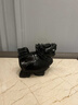 合善緣天然黑曜石龍龜擺件黑龍龜面黑墨玉龍龜玄關(guān)酒柜裝飾品擺設(shè) 長10厘米一尊 曬單實拍圖