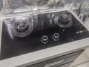 博世（BOSCH）嵌入式天然氣燃?xì)庠?家用雙灶5.2kW大火力猛火灶具 意外熄火保護(hù) 黑晶面板 PJD82F31MP 曬單實(shí)拍圖
