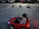 諾天使兒童電動(dòng)車(chē)男女孩可坐雙人仿奔馳電動(dòng)汽車(chē)小孩遙控寶寶四輪童車(chē) 豪配紅+四驅+皮座軟輪+12V7A電瓶 曬單實(shí)拍圖