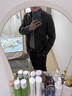 皮爾卡丹（pierre cardin）男士皮夾克外套秋冬季2025年新款皮衣男款今年流行皮衣外套 黑色 不加絨 3XL 155-175斤 曬單實拍圖