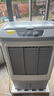 美的（Midea）空調(diào)扇工業(yè)冷風機冷風扇強力制冷水冷空調(diào)加冰塊商用冷氣機大面積超強風車間降溫水冷機AC400-20B 曬單實拍圖