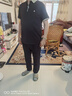 夢特嬌（MONTAGUT）法國品牌桑蠶絲衫男士短袖恤2025新款潮流商務體恤男 黑色 3XL 185/100A建議165-180斤 曬單實拍圖