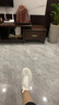 愛步（ECCO）板鞋女 軟底輕盈耐磨百搭牛皮德訓(xùn)休閑鞋 柔酷零點(diǎn)220253 白色/灰白色22025352292 37 曬單實(shí)拍圖