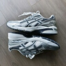 亞瑟士ASICS運動(dòng)休閑鞋男女同款復古老爹鞋透氣慢跑鞋運動(dòng)鞋 GEL-1090 白色/銀色 40 曬單實(shí)拍圖