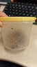 【馬卡龍蓋】食物收納保鮮盒密封圓形冰箱收納盒谷物零食蔬菜水果 密封保鮮盒黃色 1個(gè) 曬單實(shí)拍圖