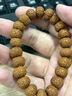 龍隱 龍鱗紋小金剛菩提子手串款手鏈單圈佛珠念珠文玩送男女友禮物 素珠11mm【極速到達(dá)】 曬單實拍圖
