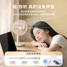 SOLOVE素樂F21桌面風扇可搖頭空氣循環(huán)扇便攜式USB充電夏季家用辦公室空調(diào)伴侶戶外臺式大風力小電扇 杏 曬單實拍圖