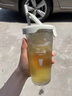 Glasslock水杯進(jìn)口帶蓋吸管杯女生夏季便攜玻璃涼水杯咖啡果汁飲料杯450ml 曬單實(shí)拍圖