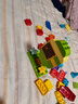 樂高（LEGO）【年糕媽媽同款】積木得寶10914 豪華繽紛桶大顆粒兒童玩具禮物 曬單實(shí)拍圖