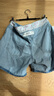 HOLLISTER25夏季新款baggy風辣妹Y2K翻腰牛仔短褲女裝KI349-5169 中間色水洗 （腰頭花紋深淺隨機發(fā)貨） 26 160/66A 2標準版 曬單實拍圖