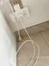 綠聯(lián) MFi認證不彈窗蘋果充電線Type-C數(shù)據(jù)線PD20W快充to Lightning 適用iPhone14Pro/13/12/11手機 PD快充線-【云朵白】-1米 曬單實拍圖