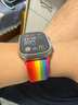 閃魔適用蘋果手表膜apple iwatch ultra1/2鋼化膜全屏高清抗指紋無氣泡貼膜 Ultra【49mm】2片秒貼神器 曬單實拍圖