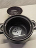 京嚴陶瓷砂鍋燉鍋家用熬粥煲湯鍋熬藥養(yǎng)生煲燃氣灶專用傳統(tǒng)中式燉湯煲 適用【3-5人】大容量陶瓷砂鍋 3L 大肚鍋身-高溫防裂-破損補發(fā) 曬單實拍圖