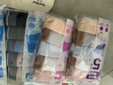 往往（VONEVENE）內褲女新款40支精梳棉3A抗菌襠透氣三角褲短褲女生中腰棉內褲5條 混色 淺粉/白色印花/淺藍/白色印花/淺膚 5條 XL (170/78A) 50-60kg 曬單實(shí)拍圖
