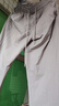 名創(chuàng)優(yōu)品（MINISO）男士休閑褲夏季新款網(wǎng)孔透氣輕薄涼爽垂感耐磨彎刀褲 巴黎灰 L 曬單實拍圖