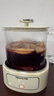 九陽（Joyoung）凈萃養(yǎng)生壺迷你家用全玻璃煮茶器 輕音燉煮 1L辦公室0金屬0膠水恒溫?zé)畨?WY103 曬單實(shí)拍圖