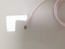 紐曼（Newmine）30W氮化鎵PD快充充電器USB+Type-C雙口充電頭+PD60WType-C數(shù)據(jù)線套裝適用蘋果16/15華為小米等粉色 曬單實(shí)拍圖